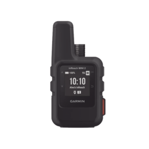 Navegador satelital InReach Mini 2 color negro, con cobertura global mediante la red Iridium, cuenta con botón de emergencia,