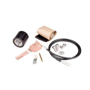 Kit de aterrizaje Estándar para cable coaxial de 1/4″, 3/8″, CNT-400, 9913. Longitud del conductor 60″. - ANDREW / COMMSCOPE