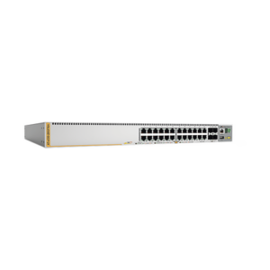 Switch PoE+ Stackeable Capa 3, 20 puertos 10/100/1000 Mbps + 4 x 100M/1G/2.5/5G-T + 4 puertos SFP+ 10 G, hasta 740 W, fuente 