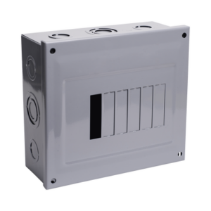 Centro de Carga para Sobreponer, 06 Polos, 60 A, 1 Fase 3 Hilos, 120/240 V AC, 60Hz - CHINT