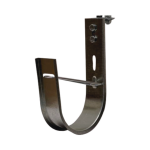 Soporte (Gancho) tipo J-Hook, hasta 7 cables Cat6, ideal para soportar cableado en los espacios de manipulación al aire, Para