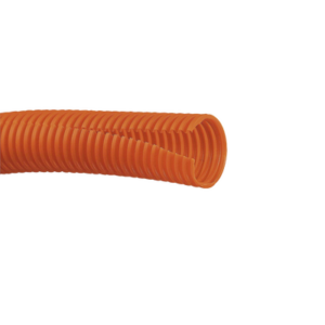 Tubo Corrugado Abierto para Protección de Cables, 1in (25.4 mm) de Diámetro, 30.5 m de Largo, Color Naranja - PANDUIT
