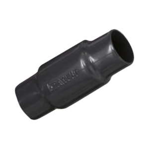 Cople de Aluminio con Recubrimiento Exterior de PVC de 1″ (25.4 mm) / Interior de Uretano Purpura. - RAWELT