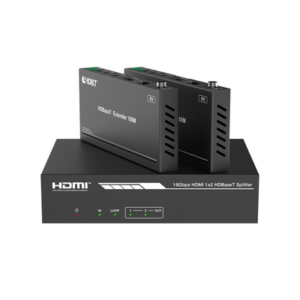 Splitter mas Extensor de Video | 1×2 | ProAV | HDBaseT™ | 120m en 4K@60Hz | 150m en 1080p@60Hz | Cat6/6a/7 | Gestión Avanzada