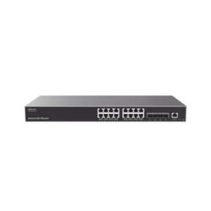 Switch Capa 3 PoE+ Administrable / 16 puertos 10/100/1000 Mbps + 4 Puertos SFP+ de 10 Gigabits / Hasta 240W / Compatible con 