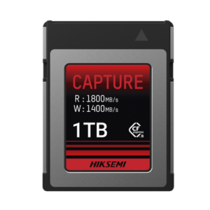 Memoria CFexpress tipo B / Clase 10 de 1 TB / Especializada para Cámaras de Fotografía y Video / 1800 MB/s Lectura / 1600 MB/