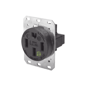Receptáculo Recto de 50 A 125/250 V CA 3 Polos 4 Hilos (Nema 14-50R). - HUBBELL