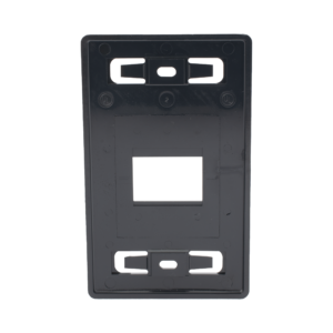 Placa de pared modular MAX, de 2 salida, Color Negro - SIEMON