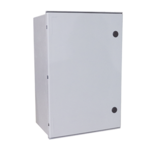 Gabinete de Poliéster IP55 Uso en Exterior (800 x 1000 x 300 mm) con Placa Trasera Interior de Plástico (Incluye Chapa y Llav