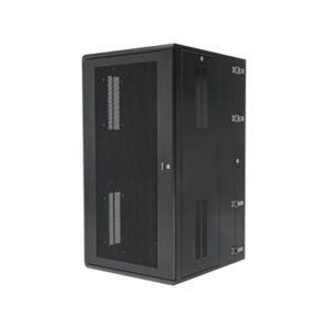Gabinete PanZone de Montaje en Pared, de 19in, Puerta Ventilada, 26 UR, 635mm de Profundidad, Color Negro - PANDUIT