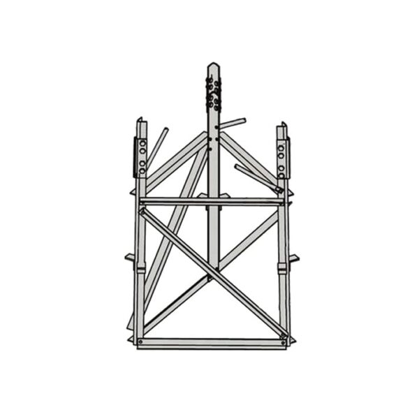 Base corta para sección 7 para Torres Autosoportadas RSL.