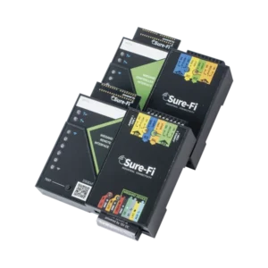 Convertidor de lectora para control de acceso (cableado a inalámbrico) / 1 Wiegand / 2 Relevadores / 2 Entradas / Atraviesa h