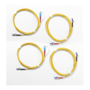 Kit de Cables de Referencia de Comprobación Monomodo CertiFiber® Pro, Para Fibras con Conectores LC (2 SC/LC Metálico, 2 LC/L