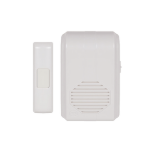Timbre Inalámbrico Para Puerta Con 10 Tonos, Con Receptor Inalambrico Incluido 110Vca - STI