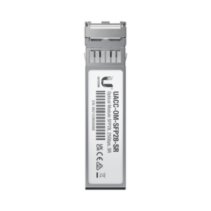 Transceptor de fibra óptica multimodo SFP28 hasta 25 Gbps con 2 conectores LC, hasta 100 mts - UBIQUITI NETWORKS