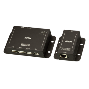 Extensor USB 2.0 |Cat 5| Hub de 4 puertos | hasta 50 metros - ATEN