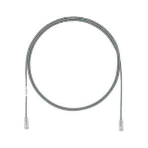 Cable de Parcheo TX6, UTP Cat6, Diámetro Reducido (28AWG), Color Gris, 1.5 m - PANDUIT