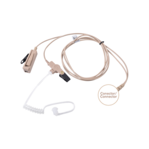 Kit de Micrófono-Audífono profesional de 2 cables para KENWOOD NX-340/320/420, TK-3230/3000/3402/3312/3360/3170 - OTTO