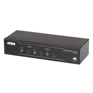 Conmutador matricial HDMI 2 x 2 True 4K con desembebedor de audio - ATEN