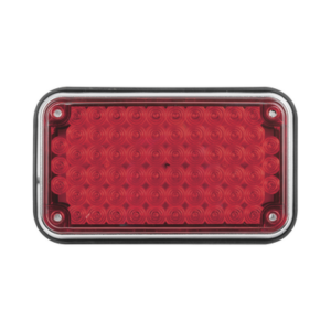 Luz de Advertencia de 6X4″, Color Rojo, Ideal para Ambulancias - EPCOM INDUSTRIAL SIGNALING