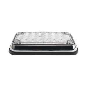 Luz de Advertencia de 6X4″, Bicolor Rojo/Claro, Ideal para Ambulancias - EPCOM INDUSTRIAL SIGNALING