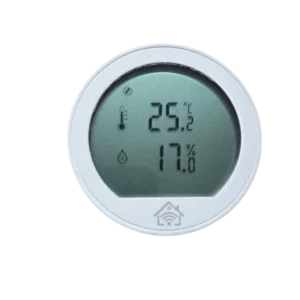 (ZigBee) Sensor de temperatura y humedad con pantalla de consulta, inalambrico ZigBee - SMARTHOME BY EPCOM