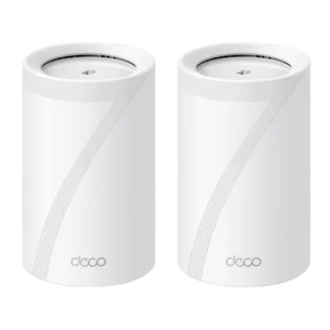 KIT 2 Routers Inalámbrico MESH Interior para Hogar / Triple Banda Wi-Fi 7 BE9300 Mbps / 2 Puerto 2.5 Gigabit WAN/LAN / 4 Ante