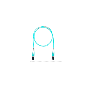 Jumper de Fibra Optica Multimodo 50/125 OM4, LC-LC Duplex, OFNR (Riser), Color Aqua, 10 ft - PANDUIT