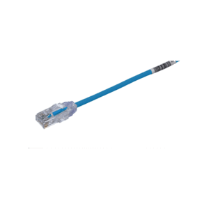 Cable de Parcheo TX6, UTP Cat6, Diámetro Reducido (28AWG), Color Azul, 100 ft - PANDUIT