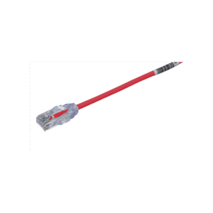 Cable de Parcheo TX6, UTP Cat6, Diámetro Reducido (28AWG), Color Rojo, 20 ft - PANDUIT