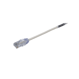 Cable de Parcheo TX6, UTP Cat6, Diámetro Reducido (28AWG), Color Blanco Mate, 11 ft - PANDUIT