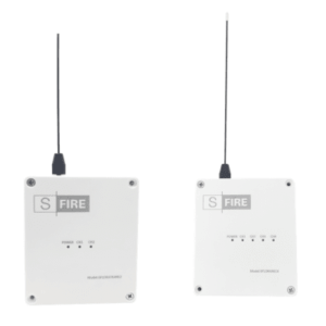 KIT de Transmisor – Receptor inalámbrico / Distancia máxima de transmisión 2500 metros (Linea de vista) / Receptor con 4 sali