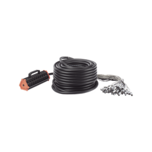 STAGEBOX, 32+8 CANALES, 8 EXTREMOS SON SCMM3, LOS OTROS 32 EXTREMOS SON SCMF3.embra XLR de 3 núcleos con carcasa de acero ino