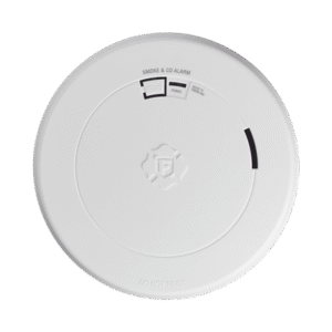 Detector Combo de Humo/CO, Autónomo, Batería Sellada de Litio de 10 años, No Requiere Panel, Diseño Ultra Delgado, No Requier