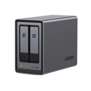 NASync DXP2800 | SO UGOS Pro | Intel N100 12th Gen Intel® 4 Core™ | 2 Bahías SATA hasta 48TB | 2-Bahias (M.2 NVMe) hasta 16TB