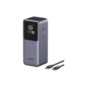 Power Bank de 20000mAh | 3 Salidas 130W Max. | USB-A + 2 USB-C | PD 3.0 | QC3.0 | FCP | SCP | Pantalla Inteligente | Carcasa 