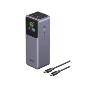 Power Bank de 20000mAh | 3 Salidas 100W Max. | USB-A + 2 USB-C | PD 3.0 | QC3.0 | FCP | SCP | Pantalla Inteligente | Carcasa 