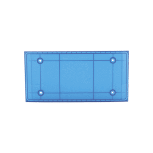 Domo Central Pequeño de reemplazo para barra de luces SP216 de la marca SignalPro, Color Azul - SIGNALPRO