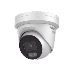 [Dual Light + ColorVu 3.0 + HikAI] Turret IP 4 Megapixel / Lente 2.8 mm / 30 mts IR + Luz Blanca / 2 Microfonos Integrados / 