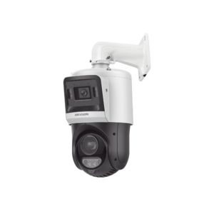 [TandemVu] Domo PTZ IP 4 Megapixel con Cámara Fija 4 Megapixel / 25X Zoom / 100 mts IR / IP66 / ACUSENSE / PoE+ / Entrada-Sal