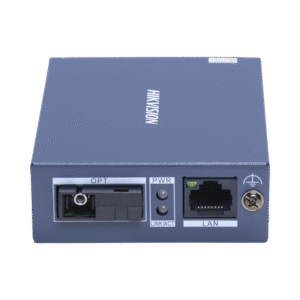 Convertidor Fibra Óptica Monomodo (TX) / 1 Puerto SFP (SC) 100 Mbps / 1 Puerto RJ45 10/100 Mbps / HASTA 20 KM / Plug and Play
