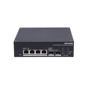Switch Industrial Administrable Gigabit / 3 Puertos Gigabit PoE+ (30 W) + 1 Puertos Gigabit PoE++ (60 W) / 2 Puertos SFP / 12
