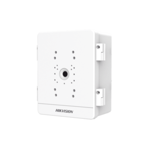 Caja para Videovigilancia para Exterior / IP66 / IK10 / Soporta 1 Dispositivo (PTZ, Bocina, Cámara Fija) - HIKVISION