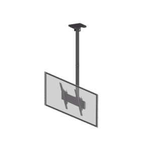 Montaje de Techo para Pantallas de 32″- 75I”| VESA 100 X 100 HASTA 400 X 400| Capacidad Máxima de Carga 50Kg - EPCOM INDUSTRI