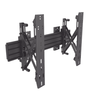 Montaje de Pared Push in – Pop out para Videowall| VESA 400| Para Pantallas de 37″ a 75″ | Capacidad Maxima de Carga 30 Kg - 