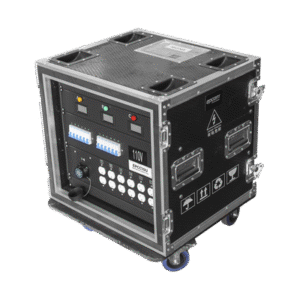 Centro de carga movil para instalaciones temporales con conexión TIPO socapex a 110v Y 220V | RACK 10U - EPCOM PROAUDIO