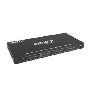 Matriz de Video HDMI 4×4 | Ancho de Banda 10.2 Gbps | Resolución 4K@30Hz | Escalado a 1080P, 720P, 1920×1200, 4K30 | Modos Ma