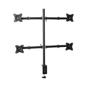 Montaje de Escritorio articulado para 4 monitores de 13 a 27″ / Soporta hasta 15 kg / Vesa 75 x 75 / 100 x 100 / Acero - EPCO