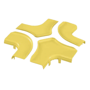 Tapa Para Accesorio de 4 Vías Horizontal FRFWC6X4LYL, Para Canaletas FiberRunner™ 6X4, Color Amarillo - PANDUIT