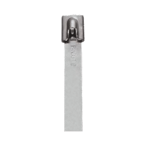 Cincho StrongHold de Acero Inoxidable Tipo 304, 679 mm largo x 25 mm ancho, Color Metálico, Paquete de 50pz - PANDUIT